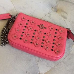Coach flower 🌸 wristlet